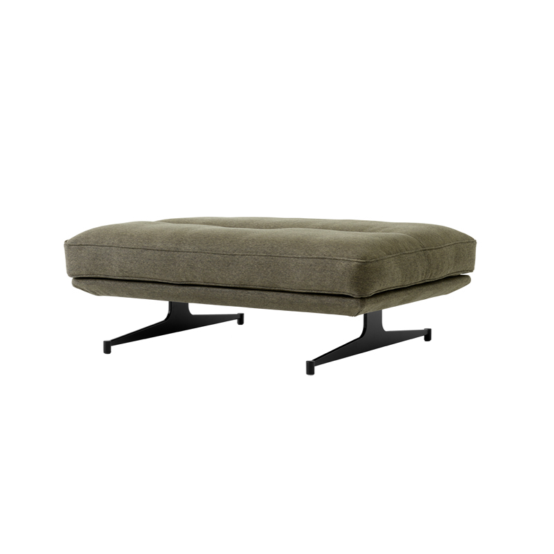 Pouf INLAND AV32 Tissu Clay 0014 AND TRADITION