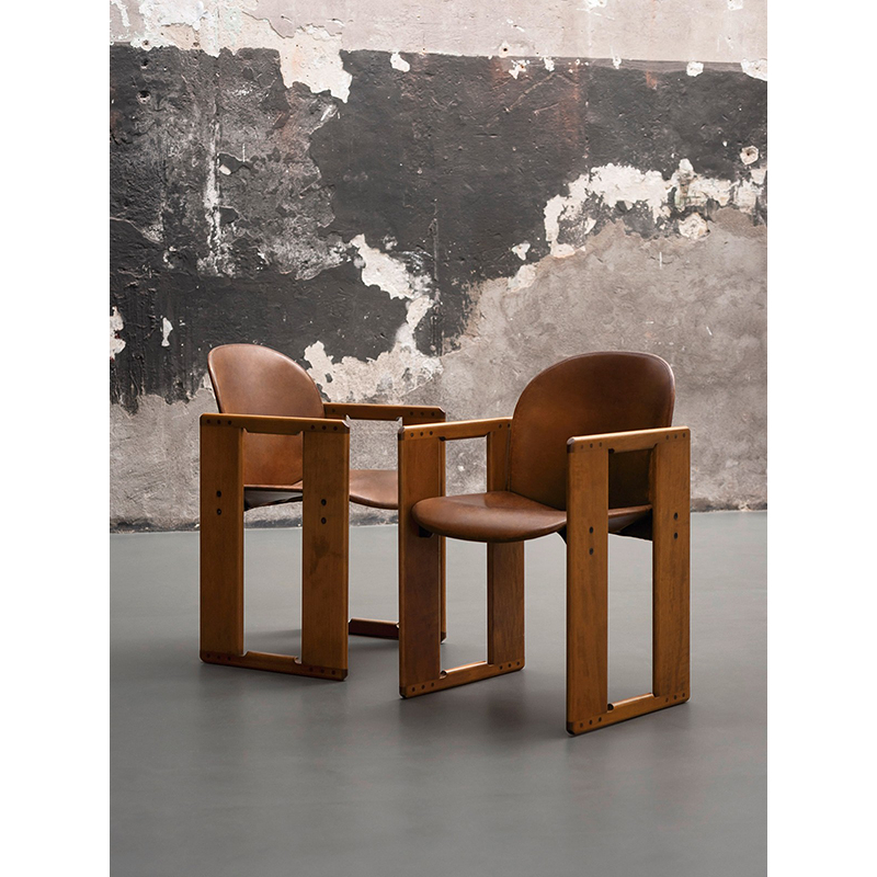 Chaise DIALOGO Cuir Aniline 02 TACCHINI