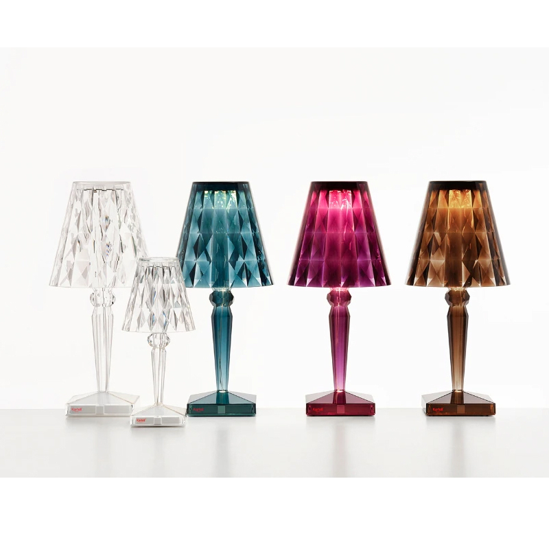 Lampe à poser BIG BATTERY Bleu clair KARTELL