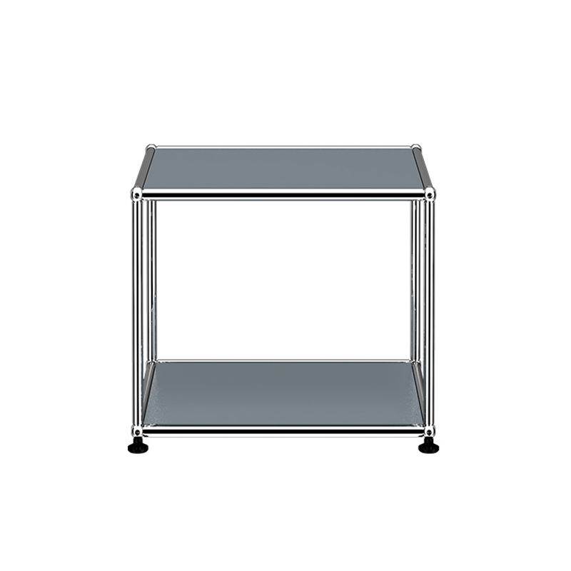 Table d'appoint guéridon USM HALLER M21 Gris moyen  USM HALLER