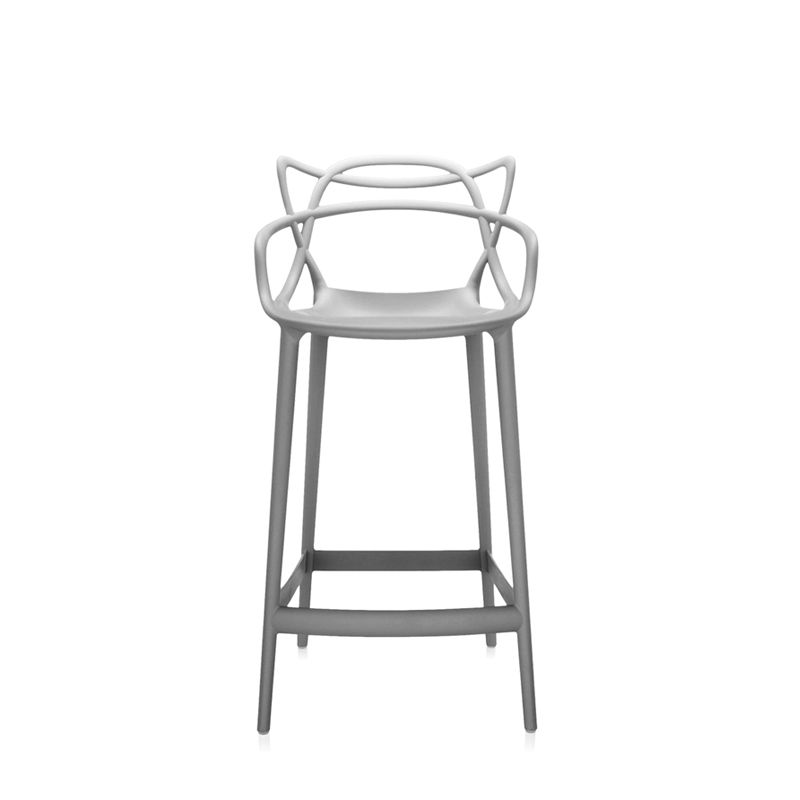 Tabouret haut MASTERS H 65 Gris KARTELL