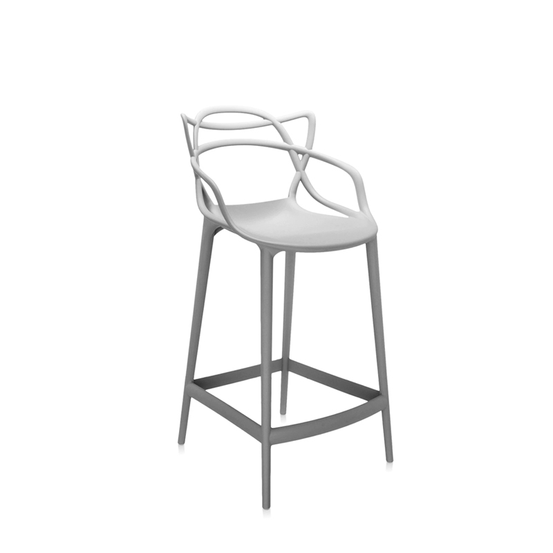 Tabouret haut MASTERS H 65 Gris KARTELL