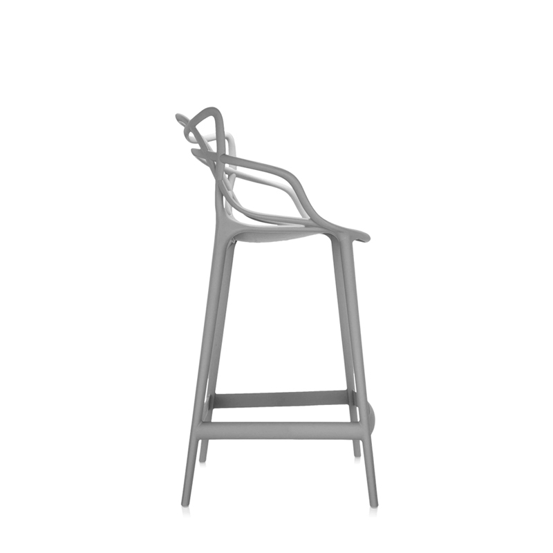 Tabouret haut MASTERS H 65 Gris KARTELL
