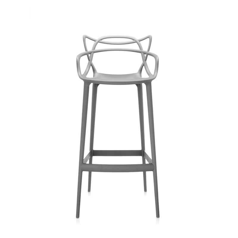 Tabouret haut MASTERS H 75 Gris KARTELL