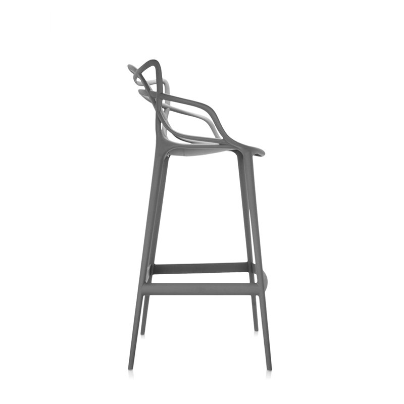 Tabouret haut MASTERS H 75 Gris KARTELL