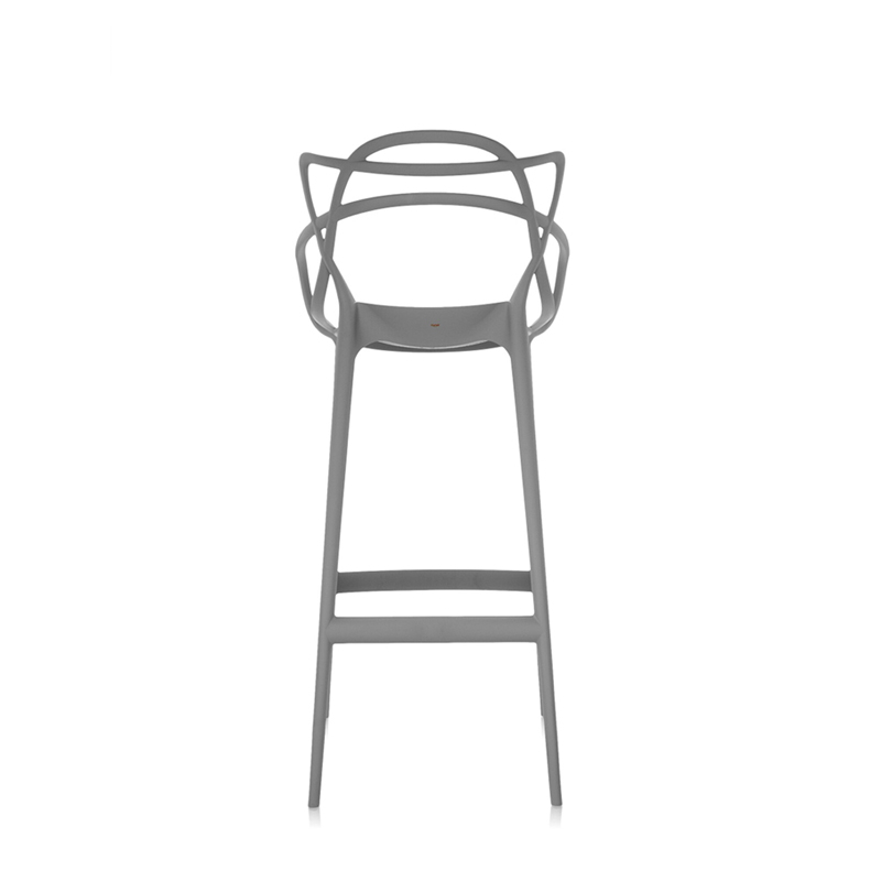 Tabouret haut MASTERS H 75 Gris KARTELL