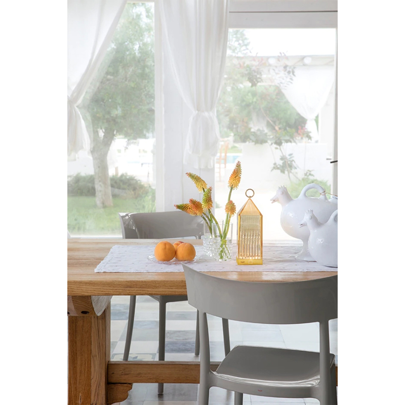 Lampe à poser LANTERN Ambre KARTELL