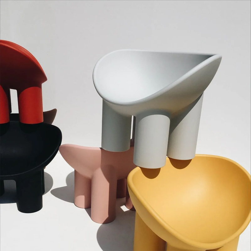 Fauteuil ROLY POLY Ciment DRIADE