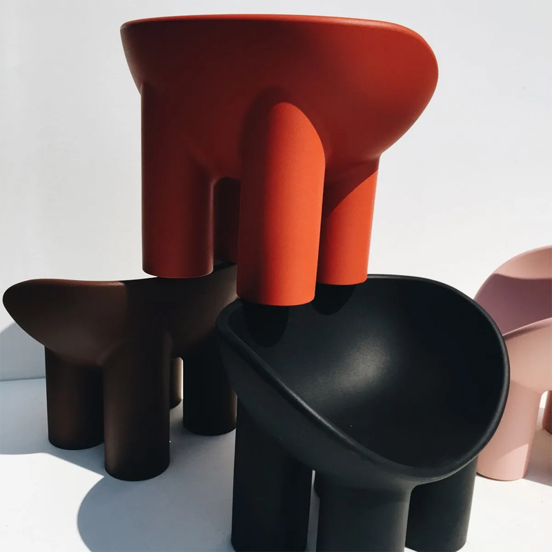 Fauteuil ROLY POLY Charbon DRIADE