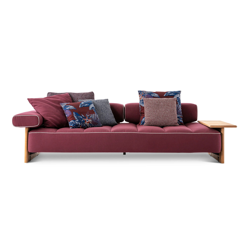 Canapé extérieur SAIL OUT L 267 Egadi bordeaux 467 CASSINA