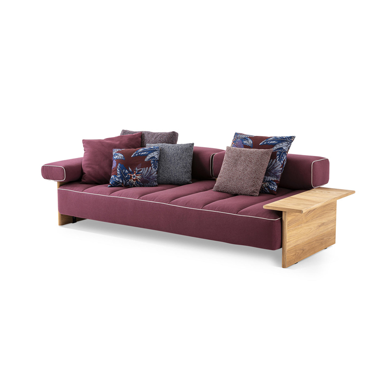 Canapé extérieur SAIL OUT L 267 Egadi bordeaux 467 CASSINA
