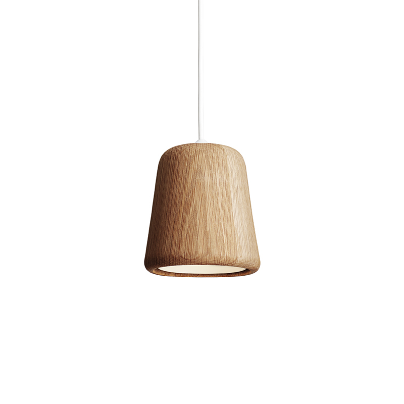 Suspension MATERIAL Chêne naturel / Cordon Blanc NEW WORKS