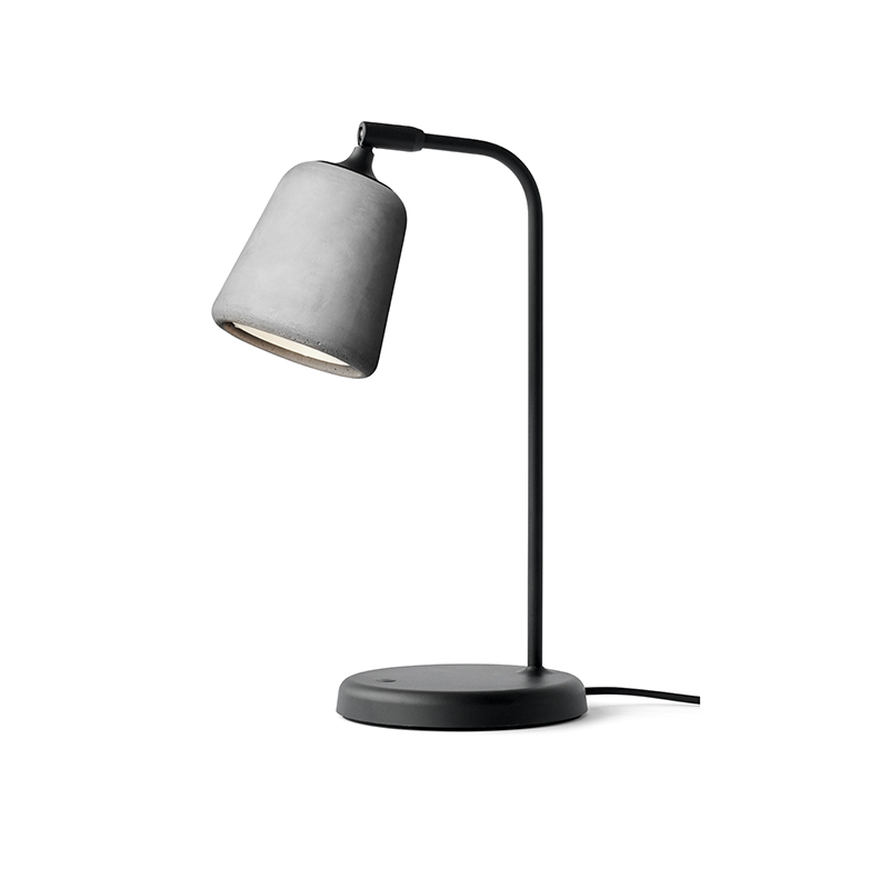 Lampe à poser MATERIAL Béton gris clair  NEW WORKS