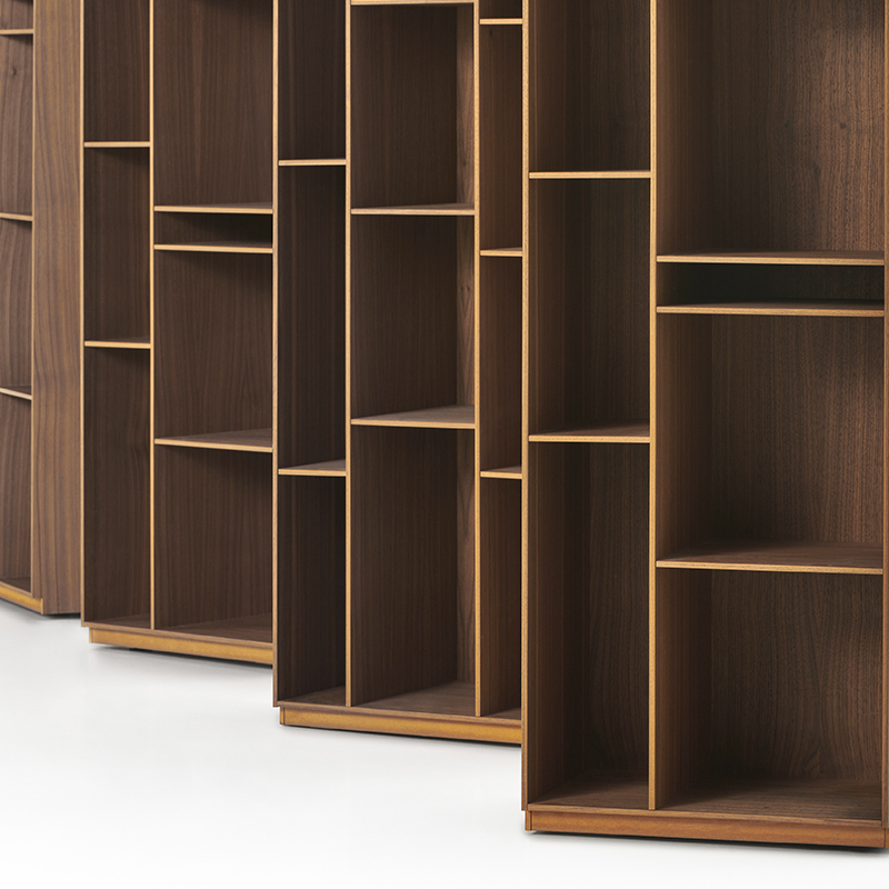 Etagère RANDOM WOOD Noyer MDF