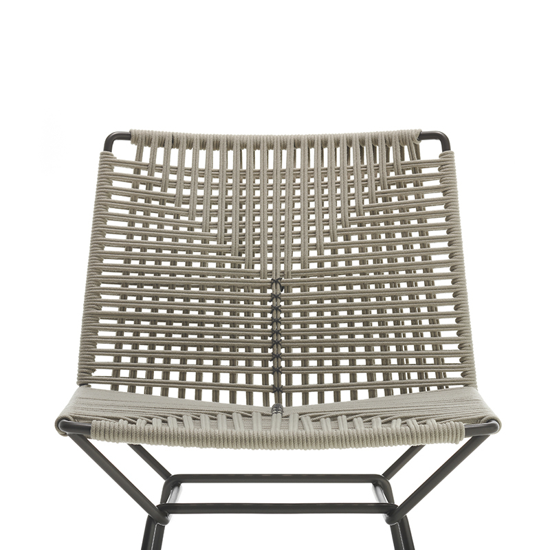 Chaise NEIL TWIST Écru MDF
