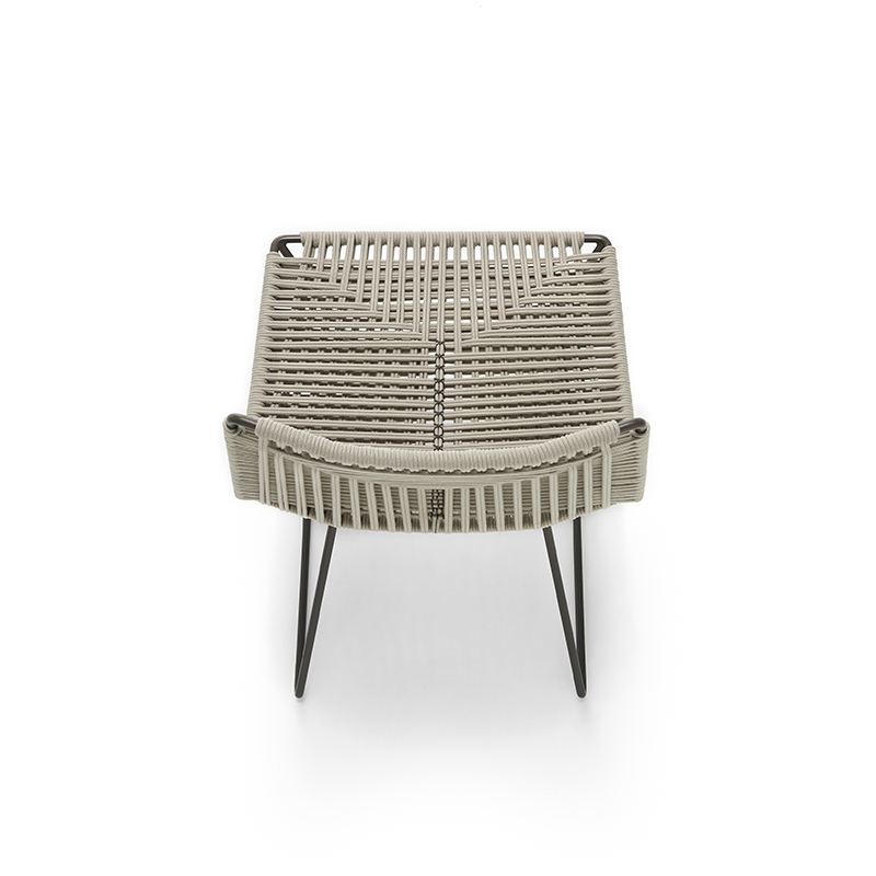 Chaise NEIL TWIST Écru MDF