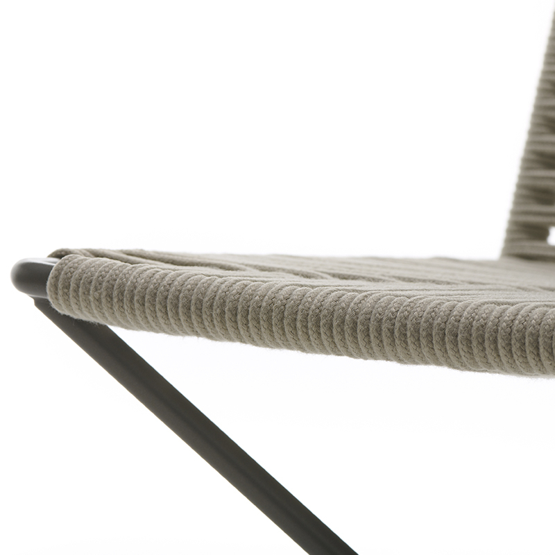 Chaise NEIL TWIST Écru MDF
