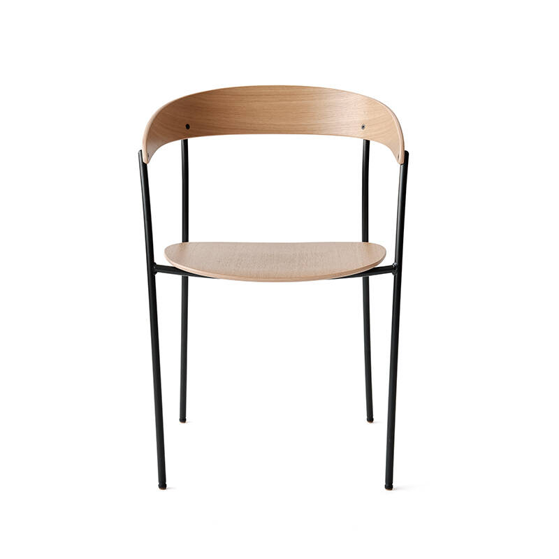 Chaise MISSING avec accoudoirs Chêne naturel NEW WORKS