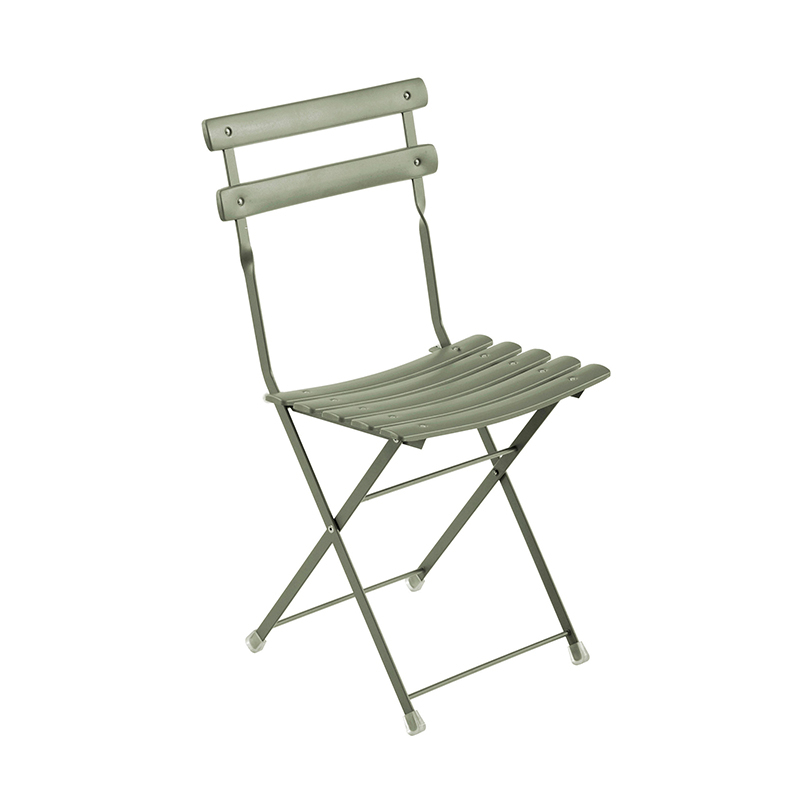 Chaise extérieur ARC EN CIEL Gris Vert EMU