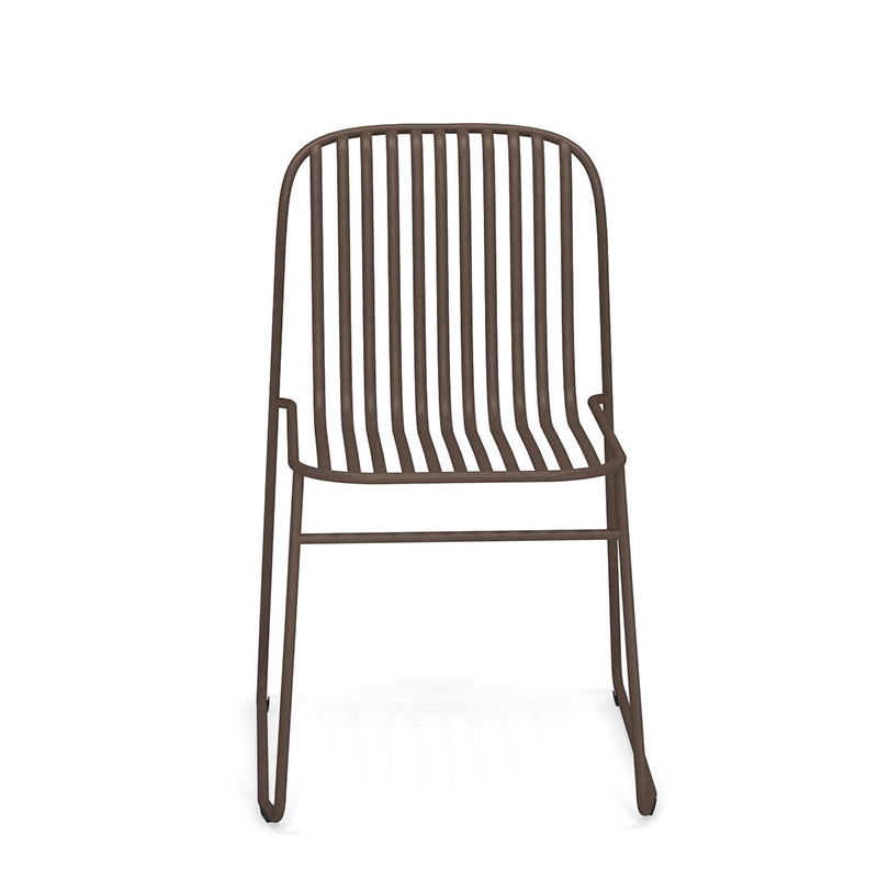 Chaise extérieur RIVIERA Marron d'Inde EMU