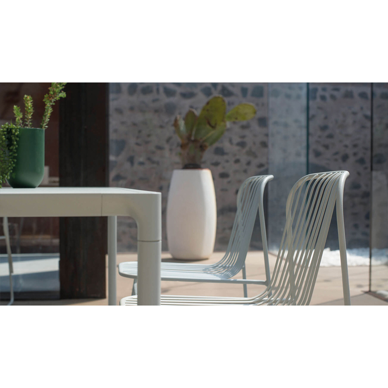 Chaise extérieur RIVIERA Marron d'Inde EMU