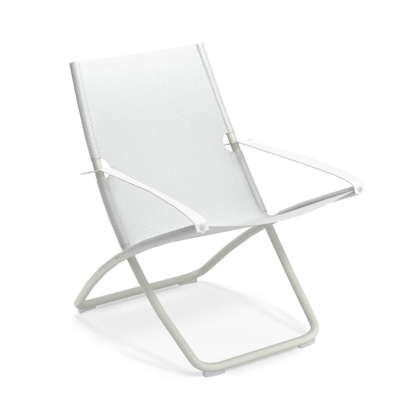 Bain de soleil, chaise longue et hamac SNOOZE Blanc / Blanc EMU