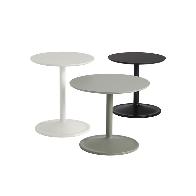 Table basse SOFT H 40 Noir MUUTO