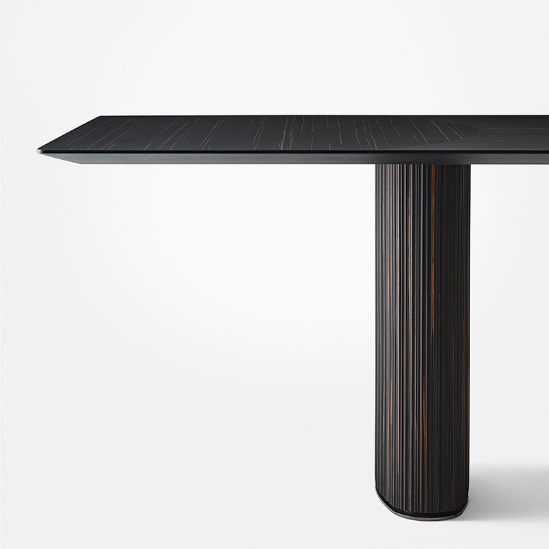 Table SHIRO Ébène GALLOTTI & RADICE