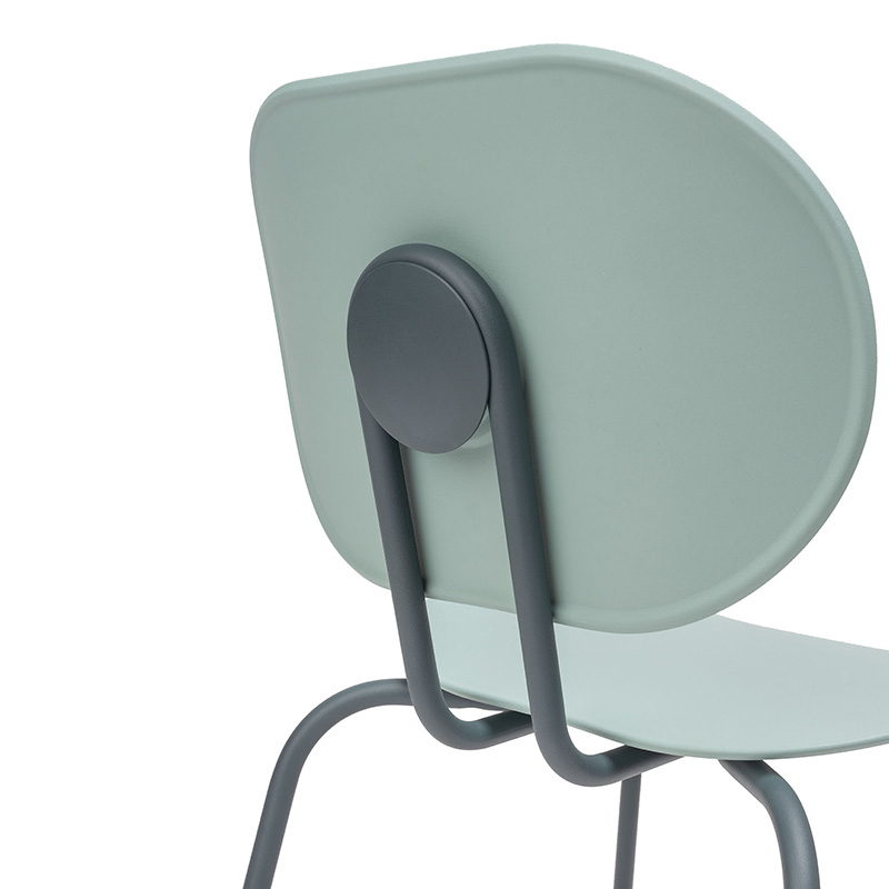Chaise HARI PP indoor Vert / Gris anthracite ONDARRETA