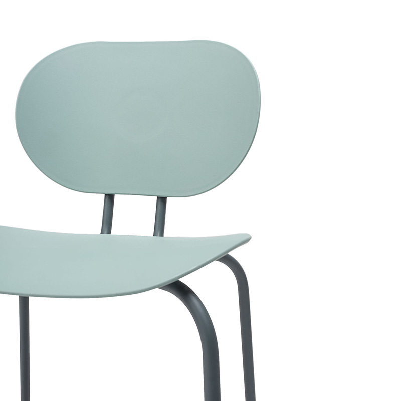 Chaise HARI PP indoor Vert / Gris anthracite ONDARRETA