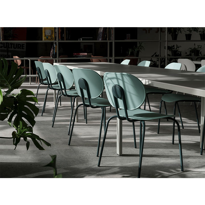 Chaise HARI PP indoor Vert / Gris anthracite ONDARRETA