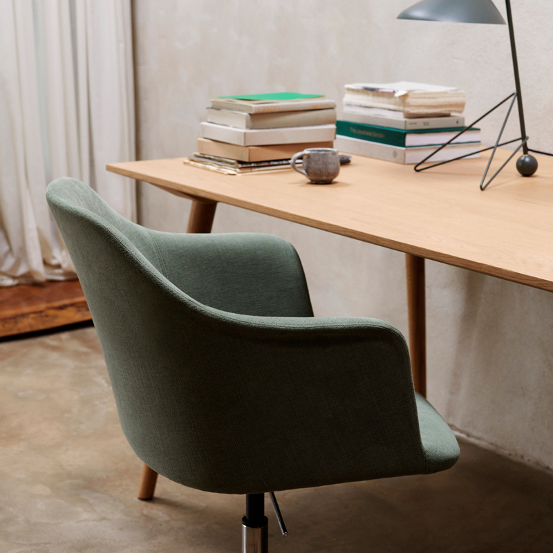 Fauteuil de bureau RELY HW55 Re-Wool 218 AND TRADITION