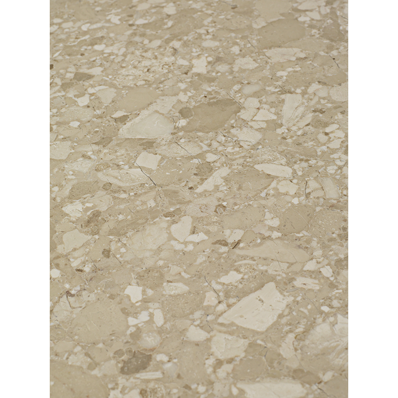 Table basse TAULA H 35 Marbre sable FERM LIVING