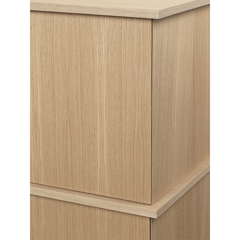 Meuble de rangement Buffet STILT DOUBLE Chêne naturel FERM LIVING
