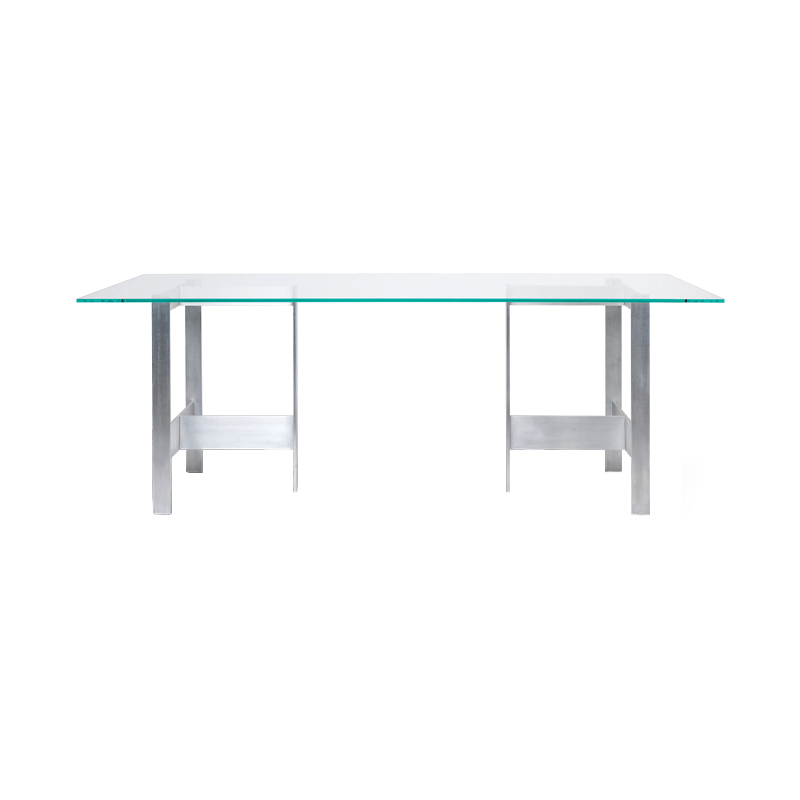 Table LAGER 200x90 Aluminium FERM LIVING
