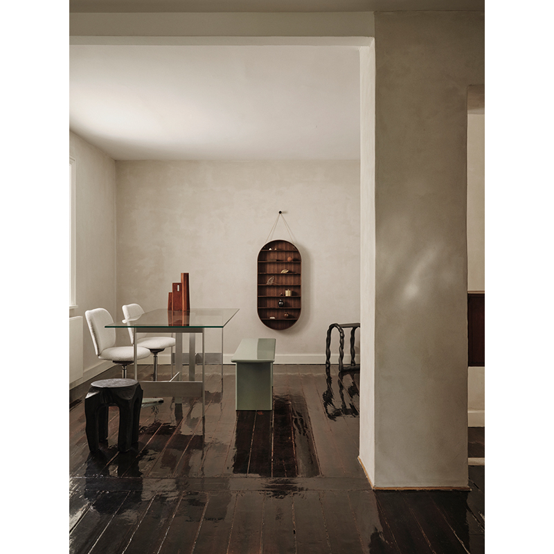 Table LAGER 200x90 Aluminium FERM LIVING
