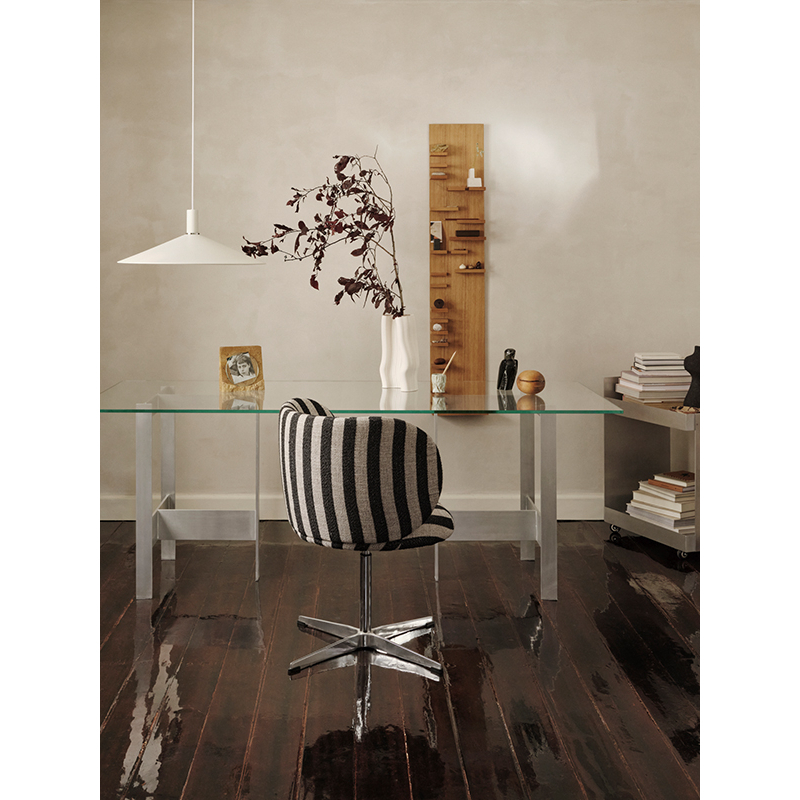 Table LAGER 200x90 Aluminium FERM LIVING
