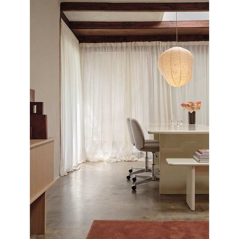 Suspension Abat-jour KURBIS Ø 60  Naturel    FERM LIVING