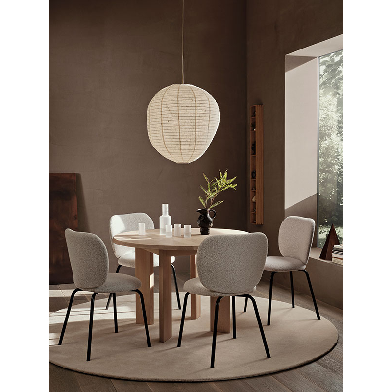 Suspension Abat-jour KURBIS Ø 60  Naturel    FERM LIVING