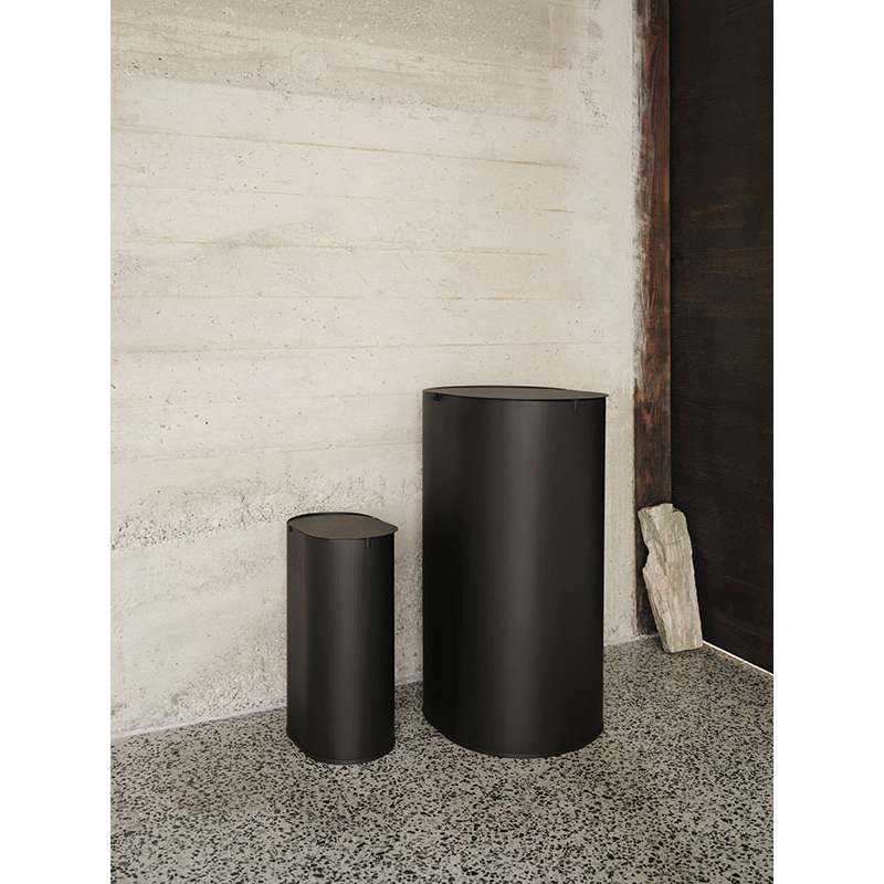 Poubelle Poubelle ENKEL H 65 Noir FERM LIVING
