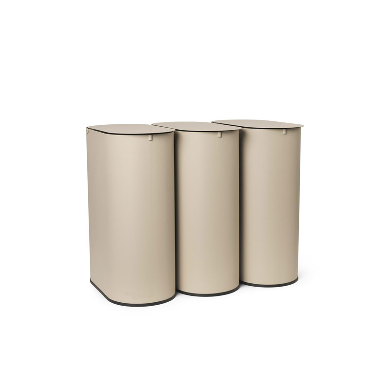 Poubelle Poubelle ENKEL H 65 Cachemire FERM LIVING