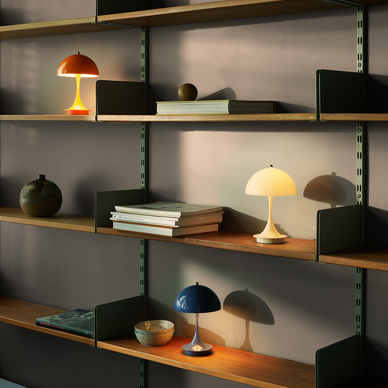 Lampe sans fil PANTHELLA 160 PORTABLE V3 Blanc opal LOUIS POULSEN