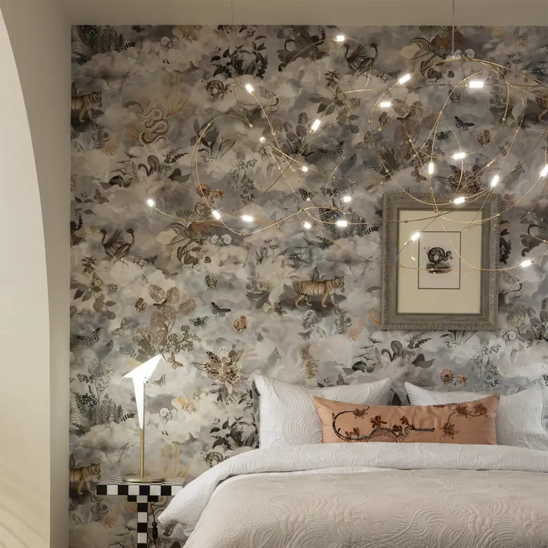 Suspension FLOCK OF LIGHT 21 Bronze MOOOI
