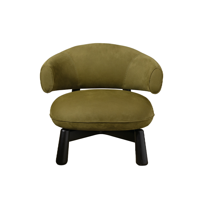 Fauteuil OLAF Olive BAXTER MADE IN ITALY
