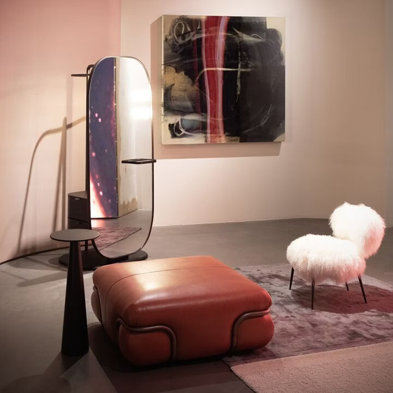 Miroir WEEKEND Aluminium poli BAXTER MADE IN ITALY