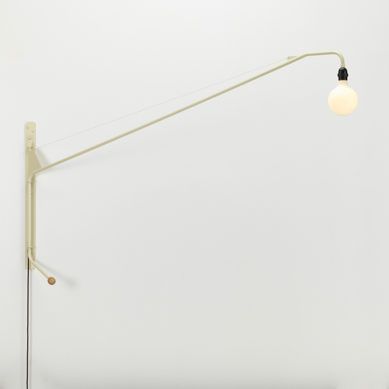 Applique POTENCE Prouvé Blanc Colombe VITRA