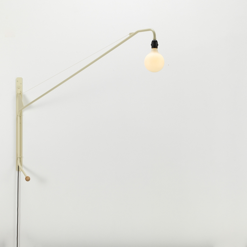 Applique POTENCE Prouvé Blanc Colombe VITRA
