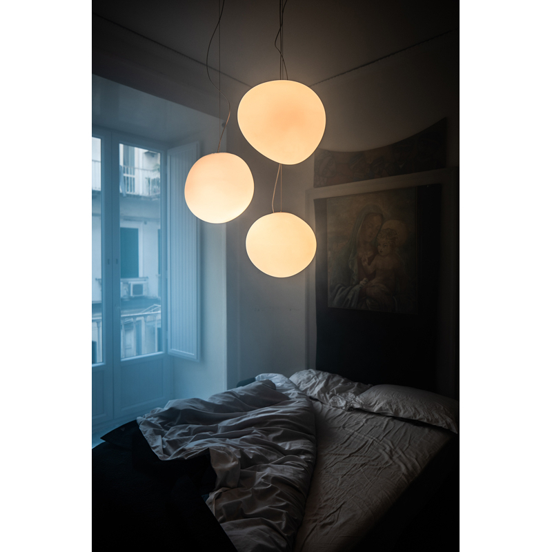 Suspension GREGG Blanc FOSCARINI