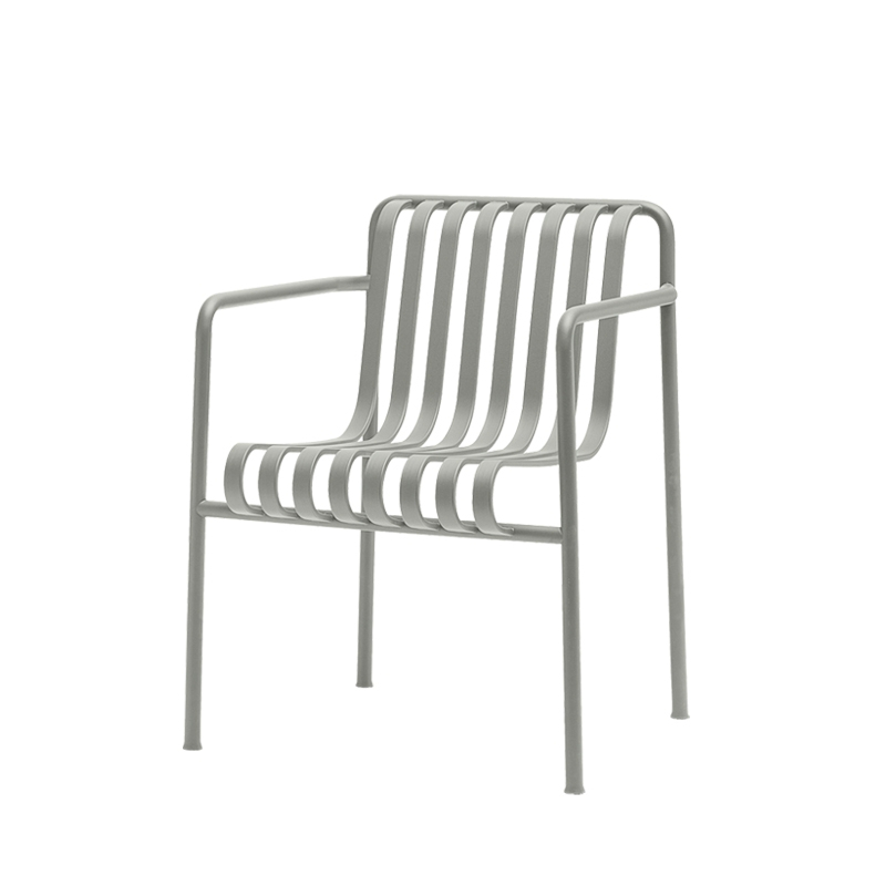 Chaise extérieur PALISSADE Gris clair HAY