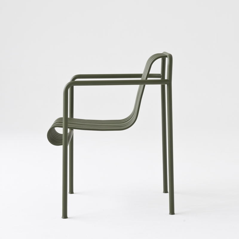 Chaise extérieur PALISSADE Gris clair HAY